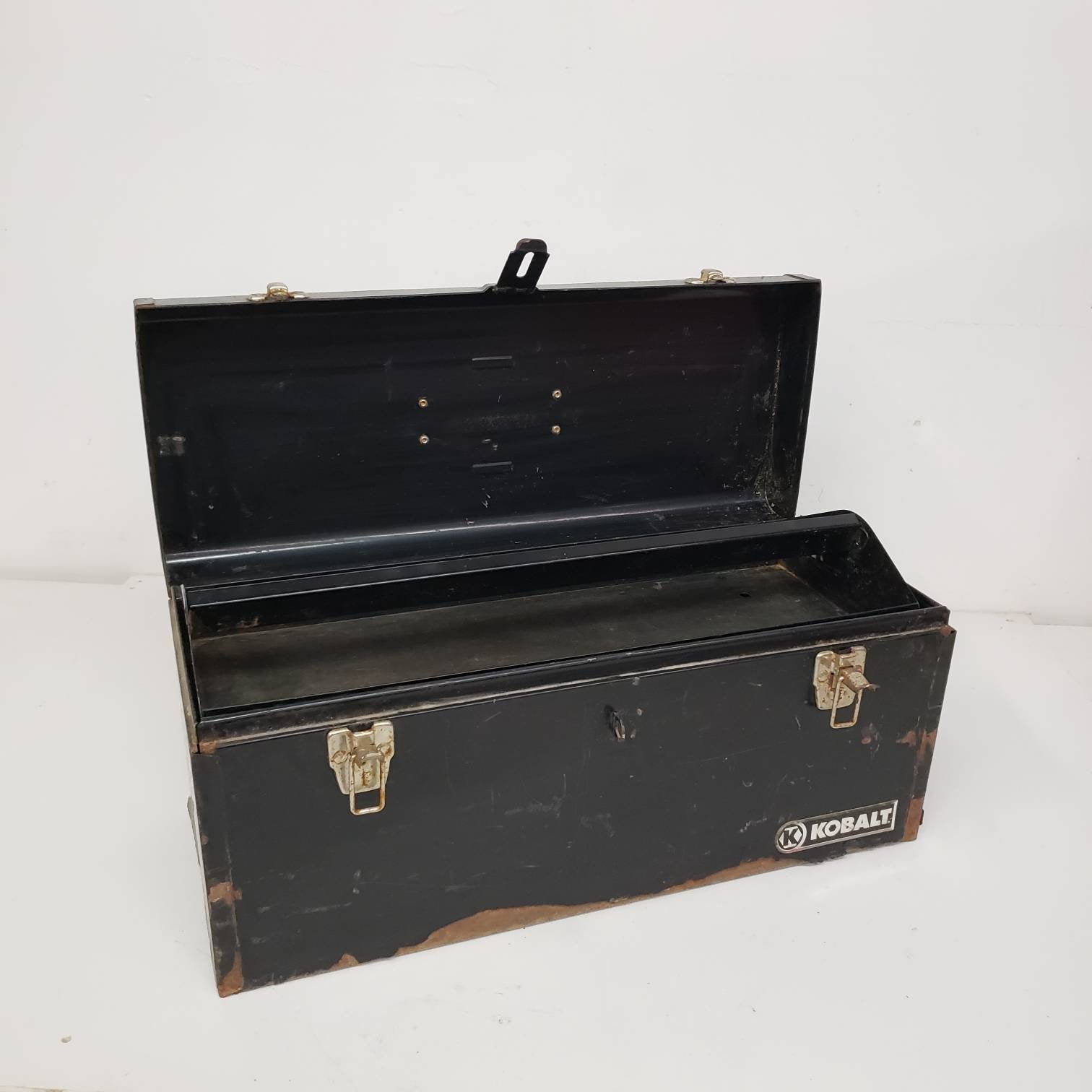 vintage toolbox kobalt tool box