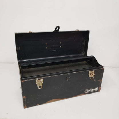 vintage toolbox kobalt tool box