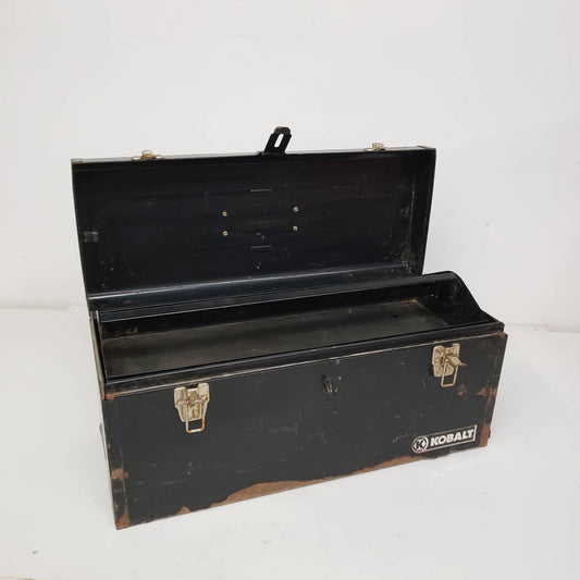 vintage toolbox kobalt tool box