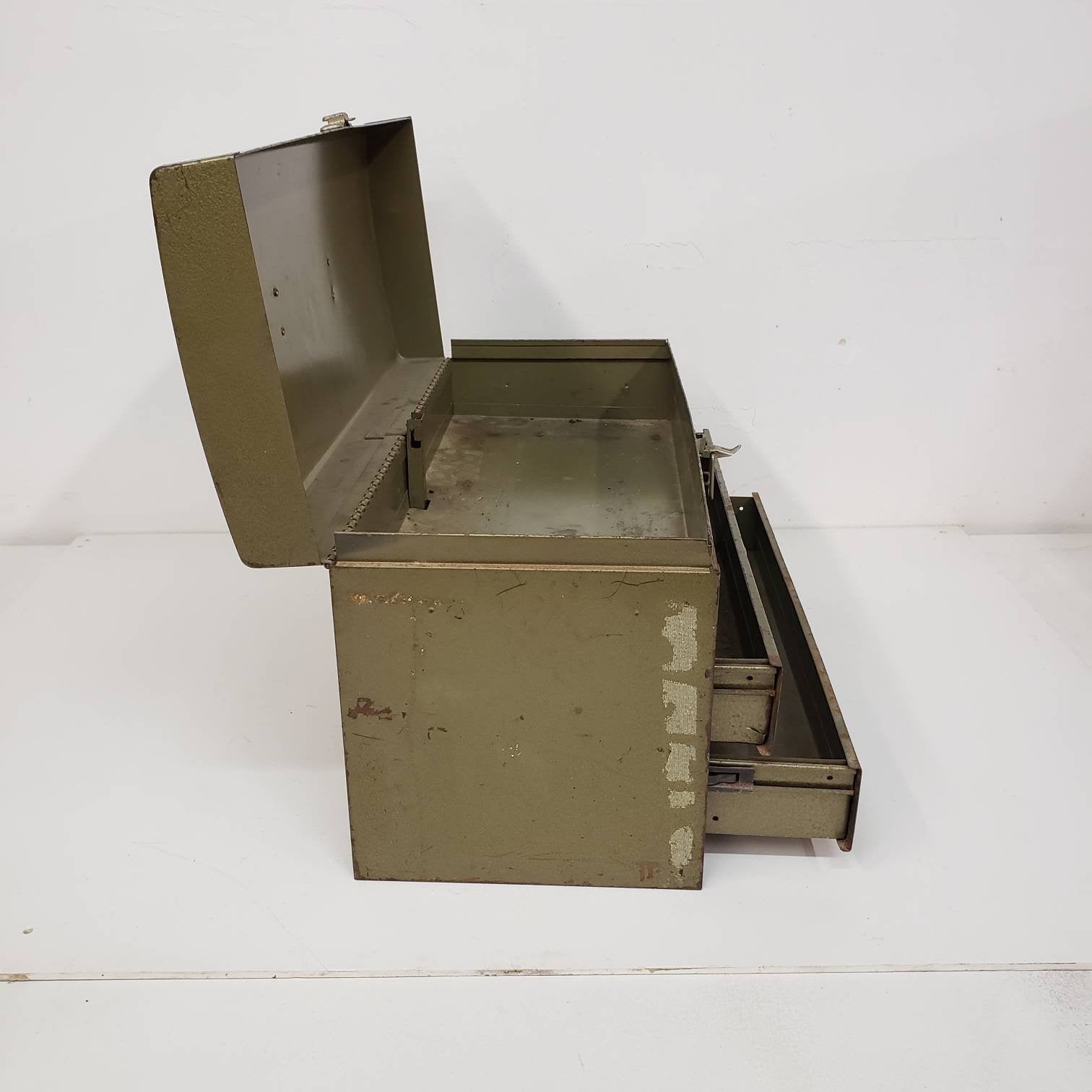 vintage machinist toolbox park tool box