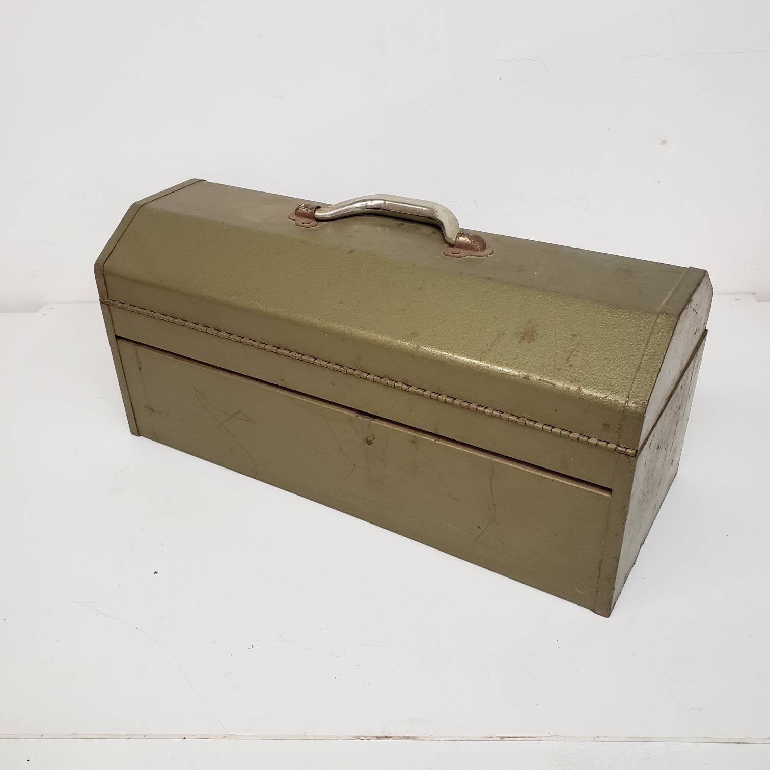 vintage machinist toolbox tombstone style park tool box