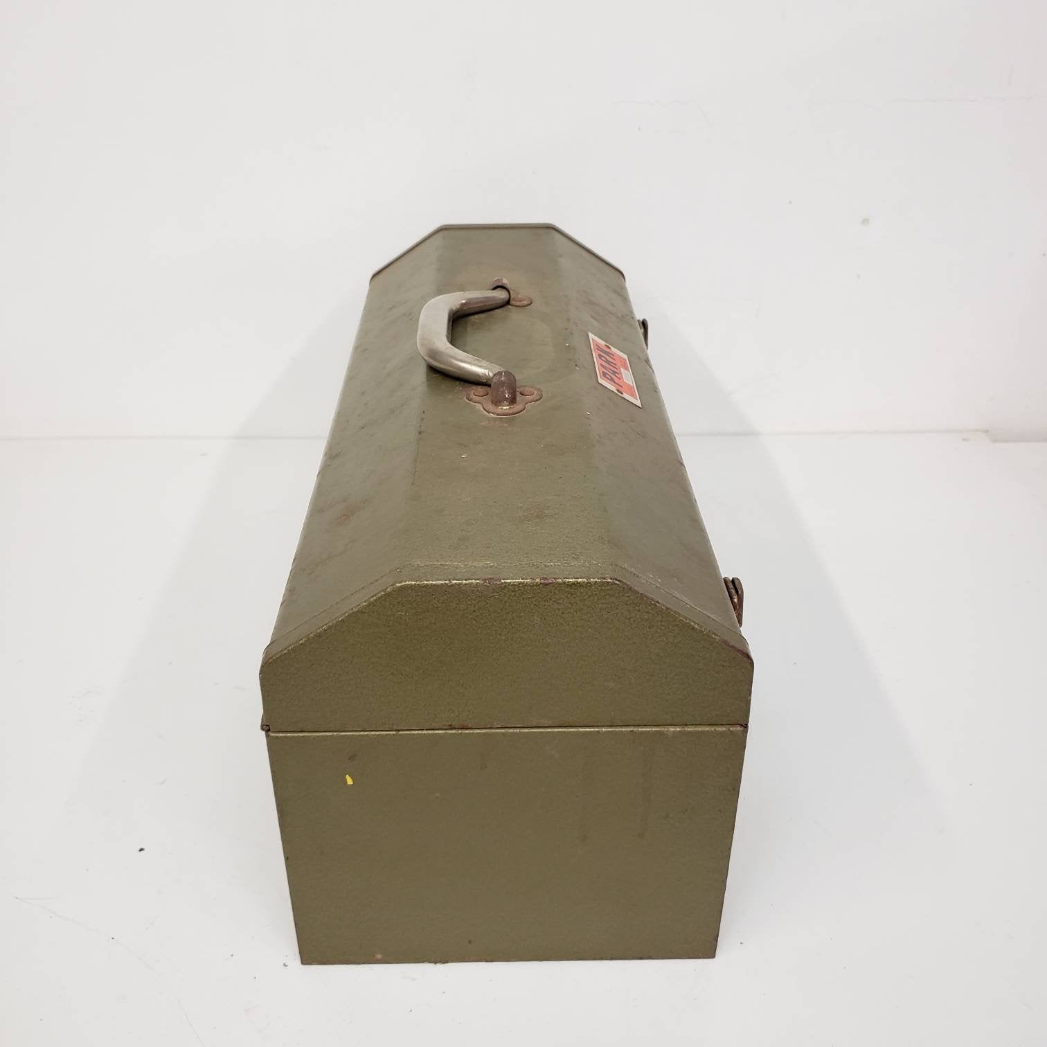 vintage machinist toolbox tombstone style park tool box