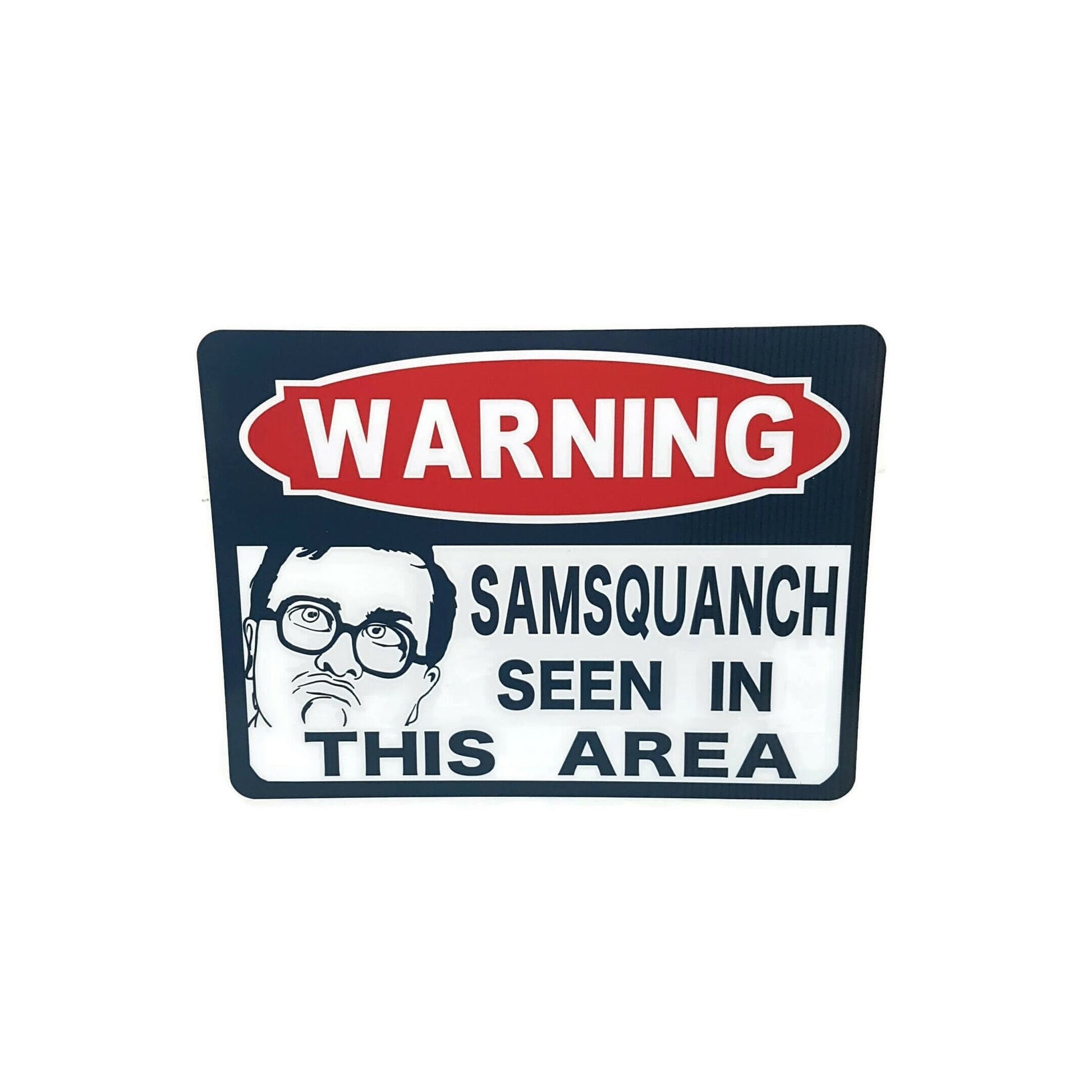 cat sign property warning sign
