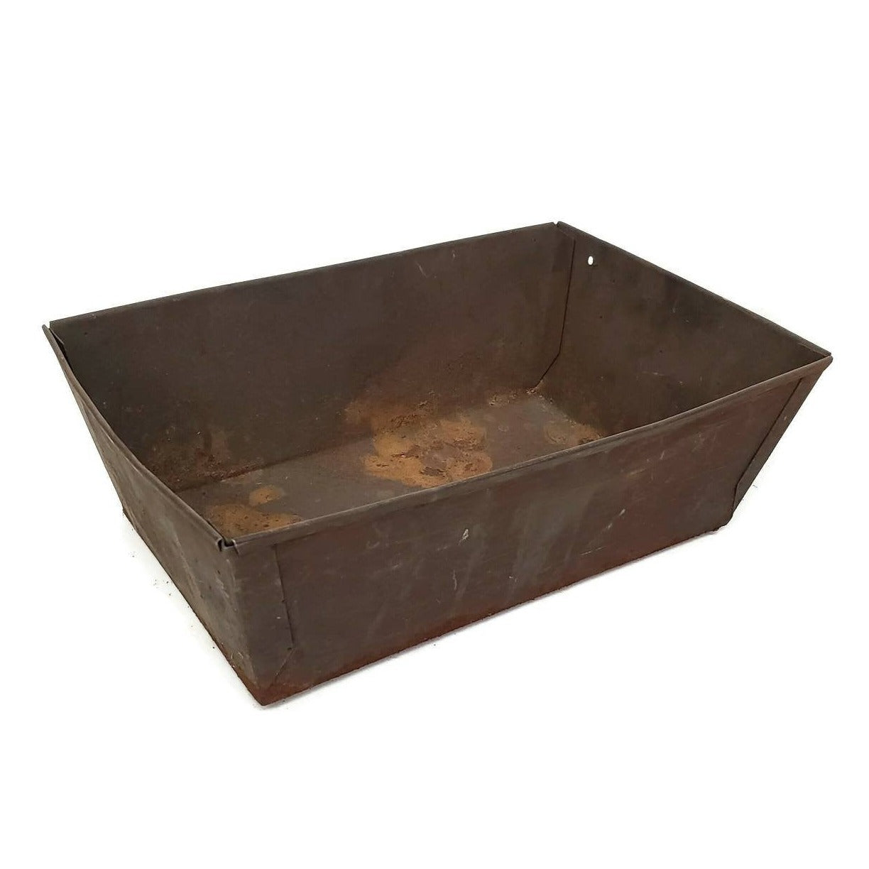 metal bin storage box industrial design garden harvest basket