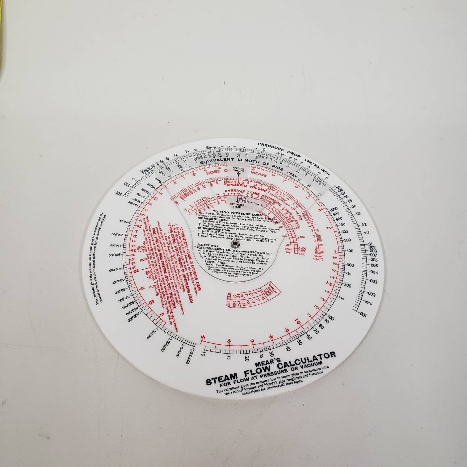 antique flow calculator gauges vintage tools scientific