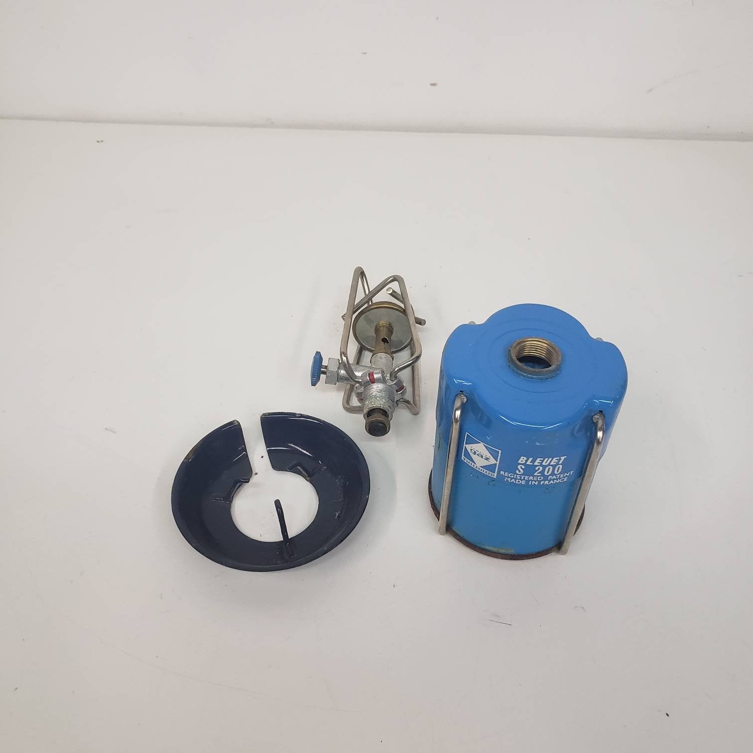 portable bunson burner with tank and stand