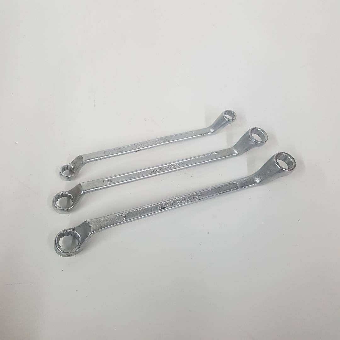 mechanics off set double box end wrench set