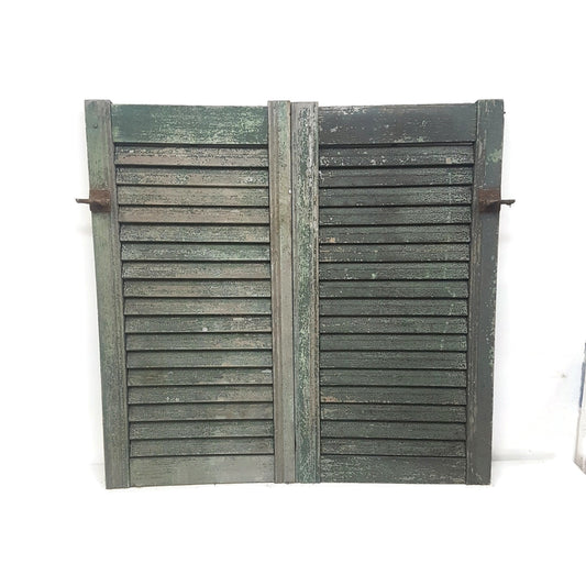 green shutters antique architectural decor