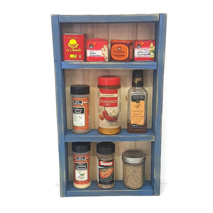 country kitchen spice sack shelf tote