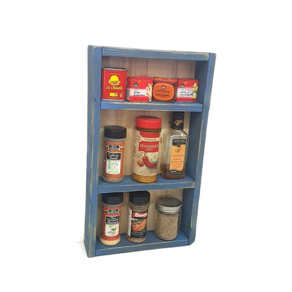 country kitchen spice sack shelf tote