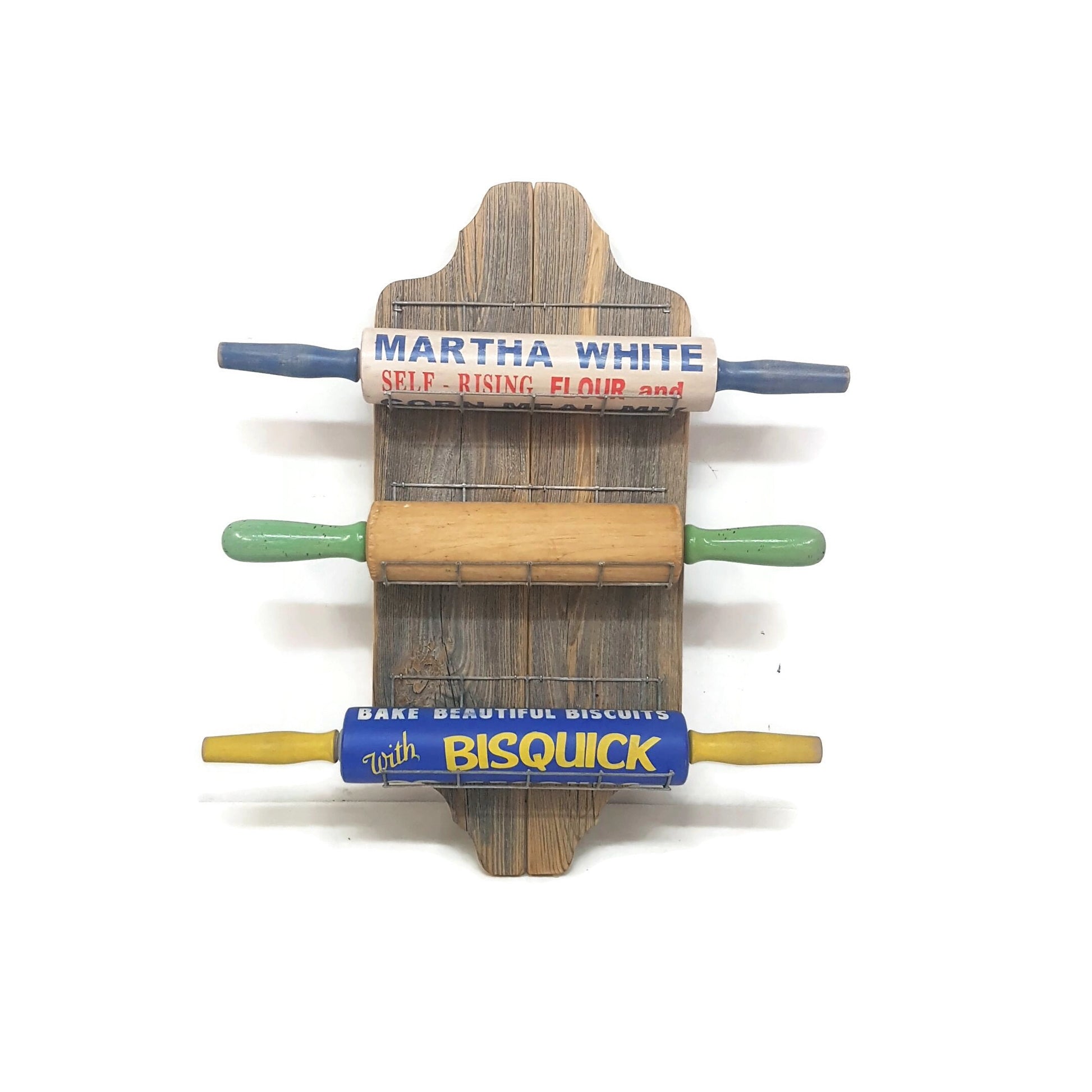 rolling pin holder display rack