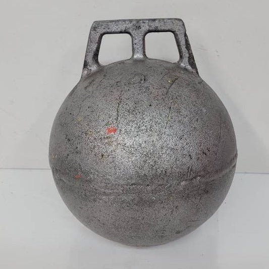antique nautical fishing buoy / float newfoundland / maine lobster fishing