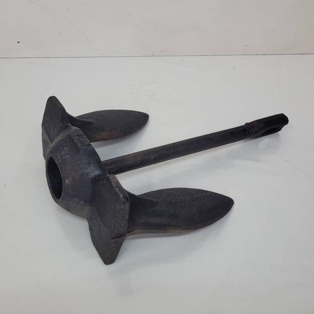 cast iron anchor two pieces
