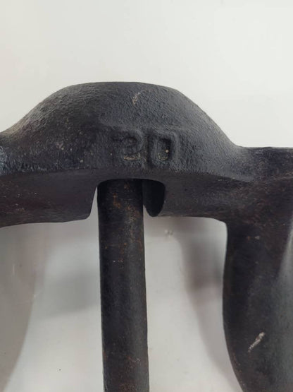 cast iron anchor two pieces