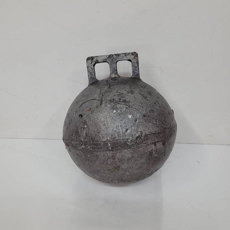 antique nautical fishing buoy / float newfoundland / maine lobster fishing / made in england