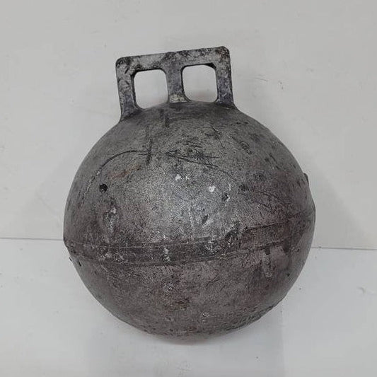 antique nautical fishing buoy / float newfoundland / maine lobster fishing / made in england