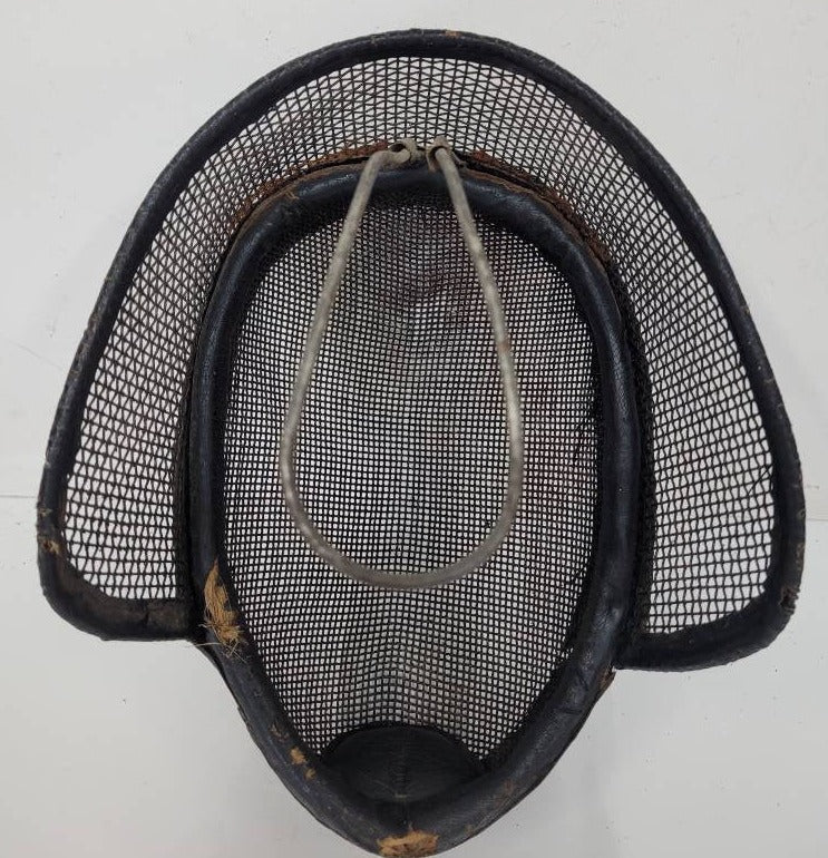 fencing face mask antique protective equipment for swordplay