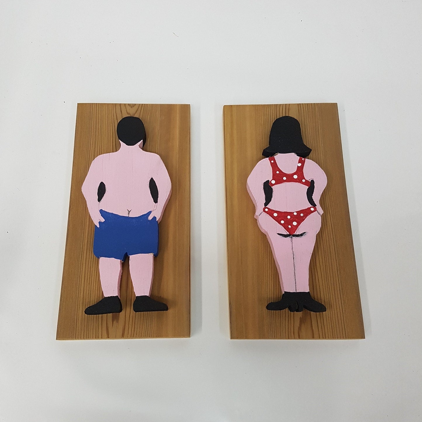 beach house bathroom signs bikini bathing suit