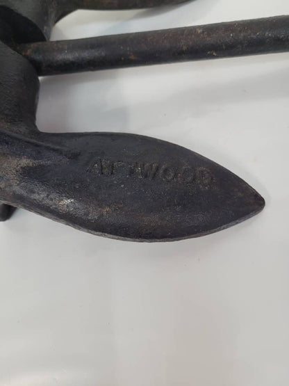 cast iron anchor two pieces