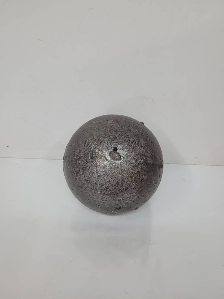 antique nautical fishing buoy / float newfoundland / maine lobster fishing / made in england