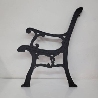 cast iron park bench legs set of two