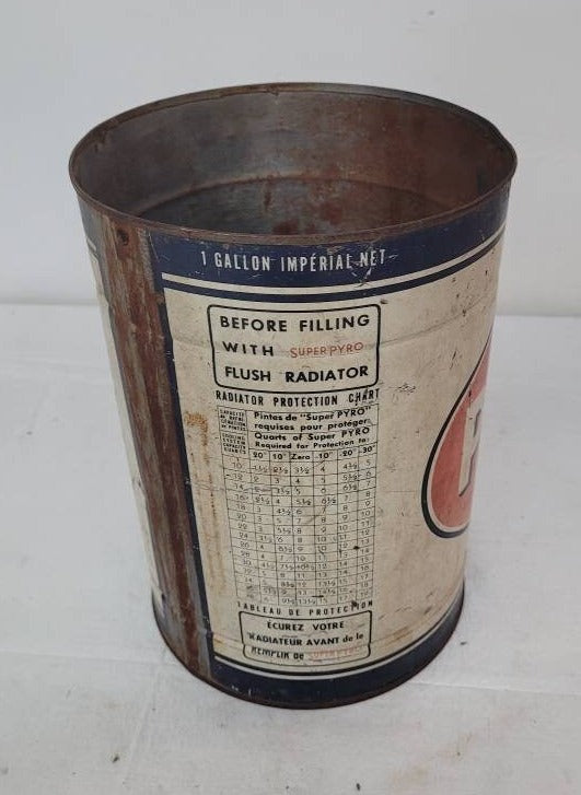 super pyro antifreeze antique can