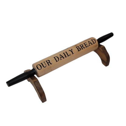 rolling pin daily bread matt 6:11