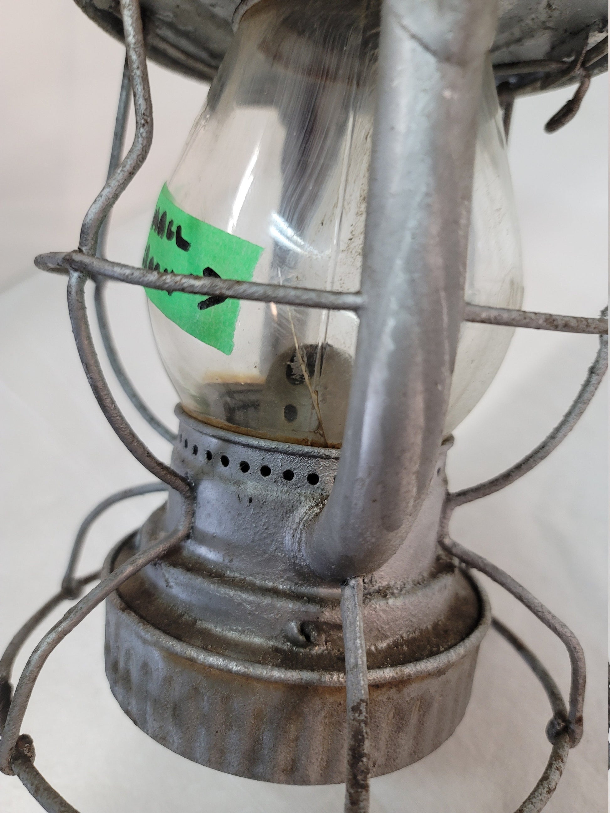 train railroad lantern dietz branded