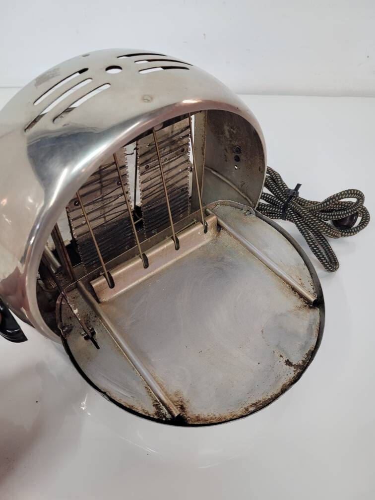 retro toaster mid century modern kitchen appliance art deco style