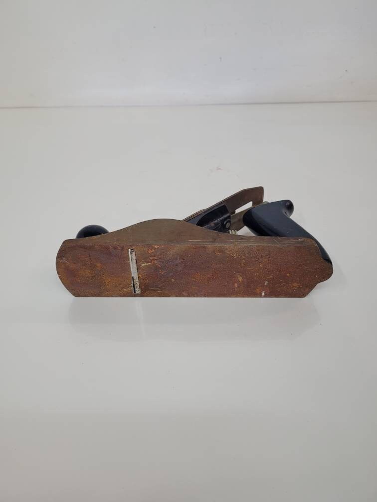 vintage cast iron block plane usa made