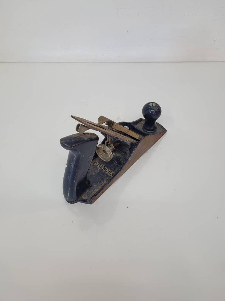 vintage cast iron block plane usa made