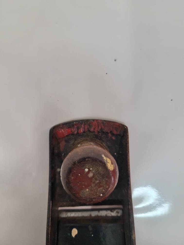 national vintage cast iron block plane