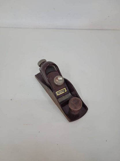 stanley vintage cast iron block plane
