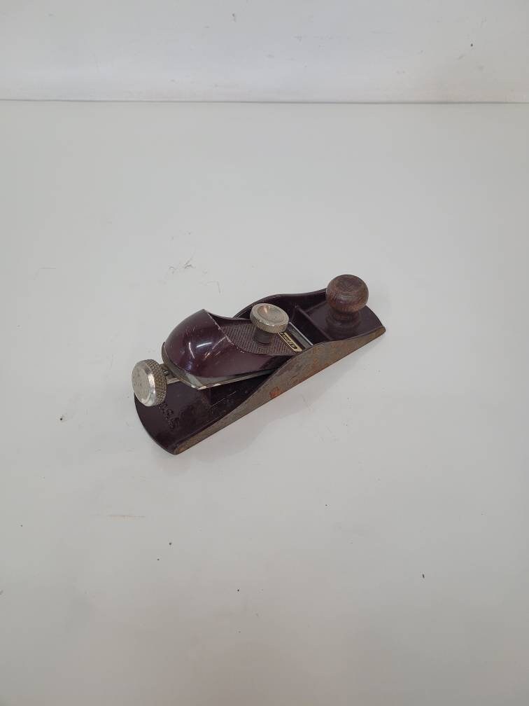 stanley vintage cast iron block plane