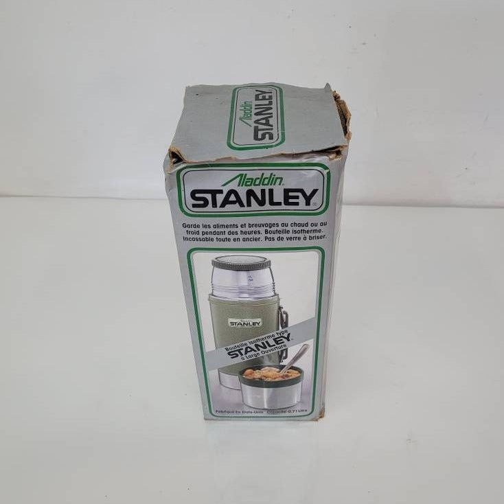 Vintage Aladdin Stanley Thermos Wide Mouth Vacuum Flask – Wainfleet Trading  Post