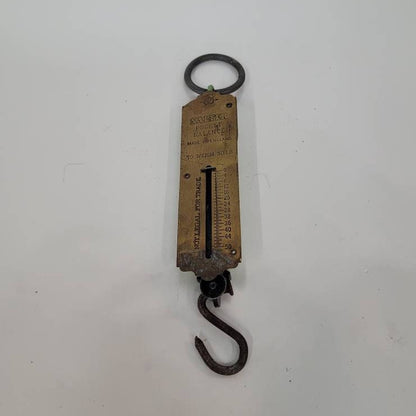 brass fur scale antique hunting and fishing accessories