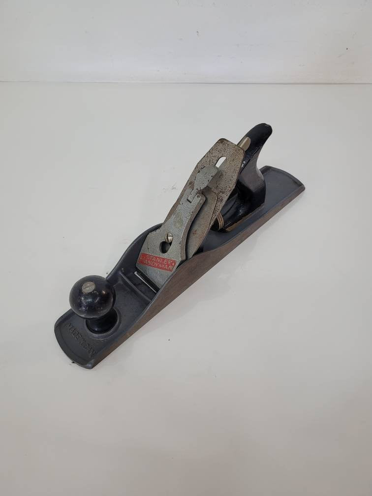 stanley handyman vintage cast iron block plane
