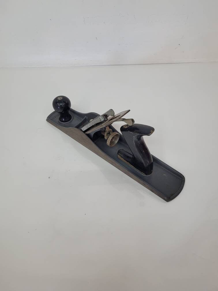 stanley handyman vintage cast iron block plane