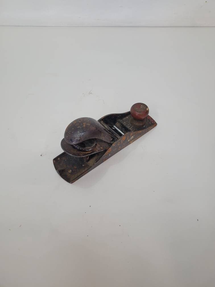 national vintage cast iron block plane