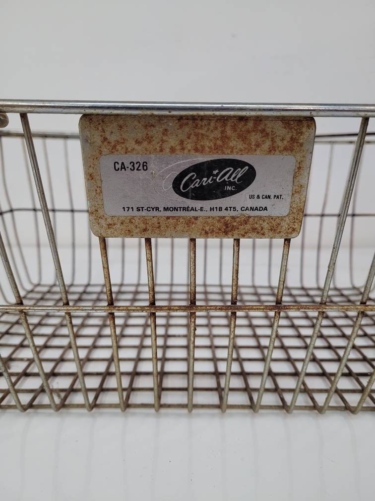 vintage metal basket cari all brand grocery shopping accessories