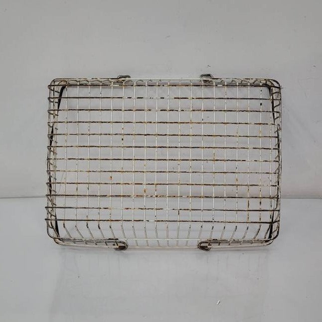 Vintage Metal Harvest Basket Farm Basket Grocery Store Display