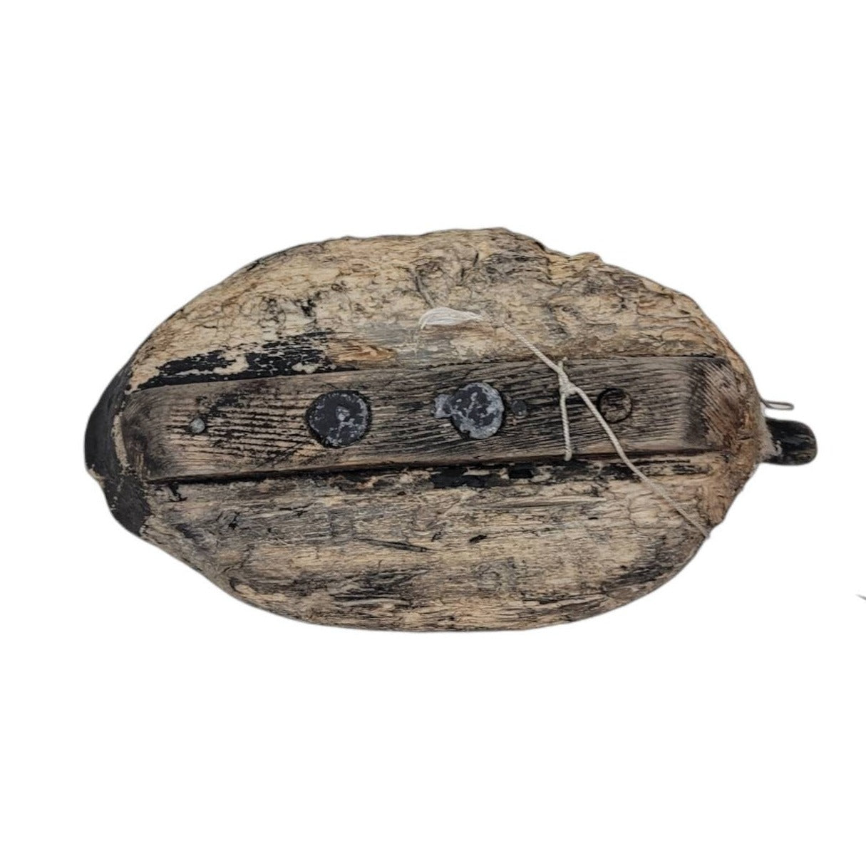 wooden decoy duck vintage hunting accessories