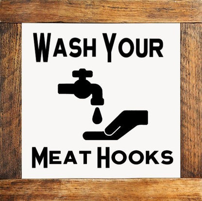 bathroom mini signs mix & match original designs