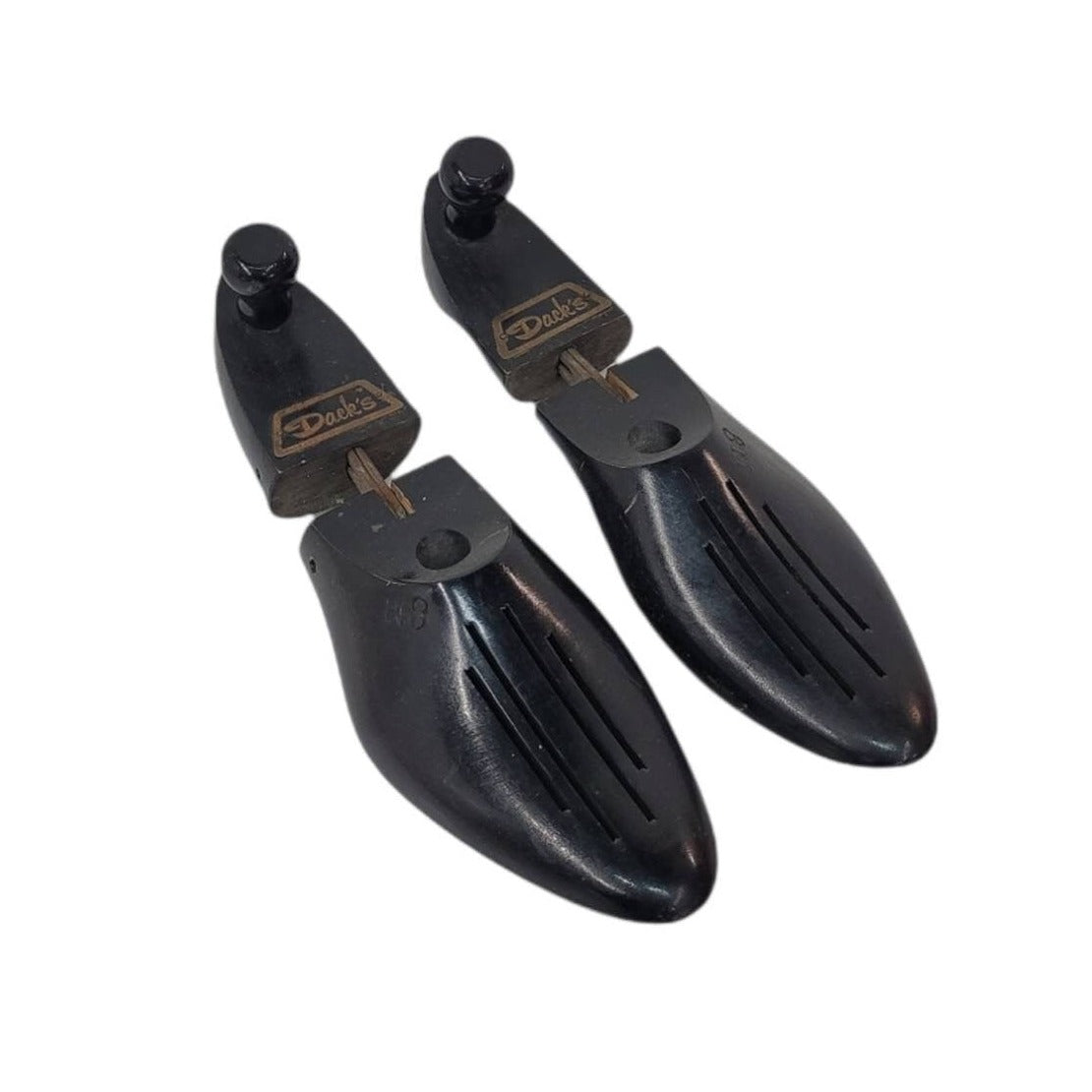 dack's shoe tree pair wooden shoe shaping tools