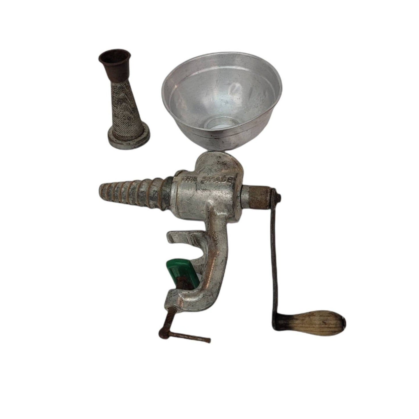the spade grinder vintage tomato grinder