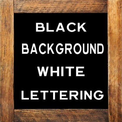 bathroom mini signs mix & match original designs