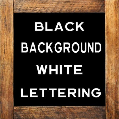 bathroom mini signs mix & match original designs