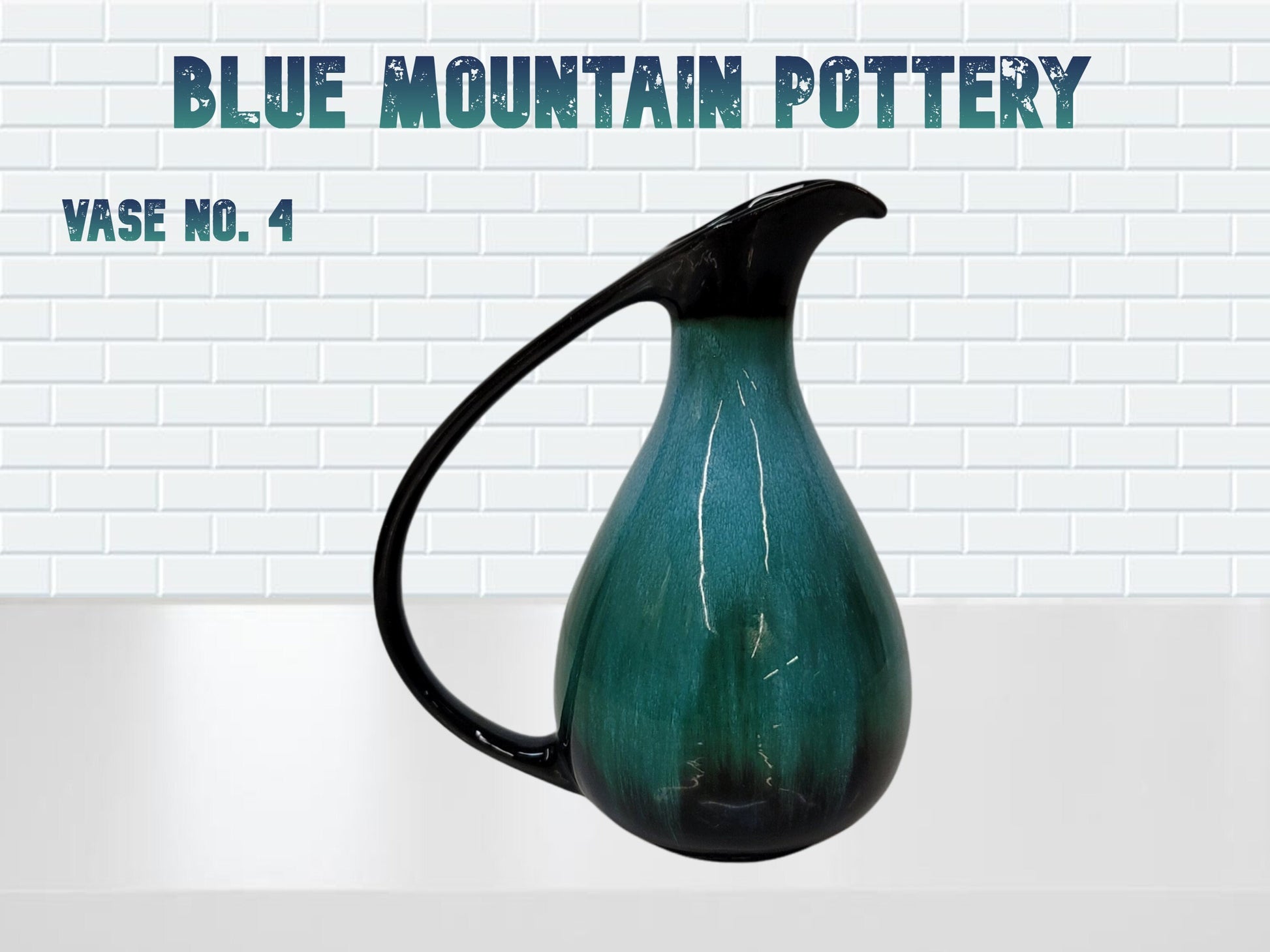 blue mountain pottery vases