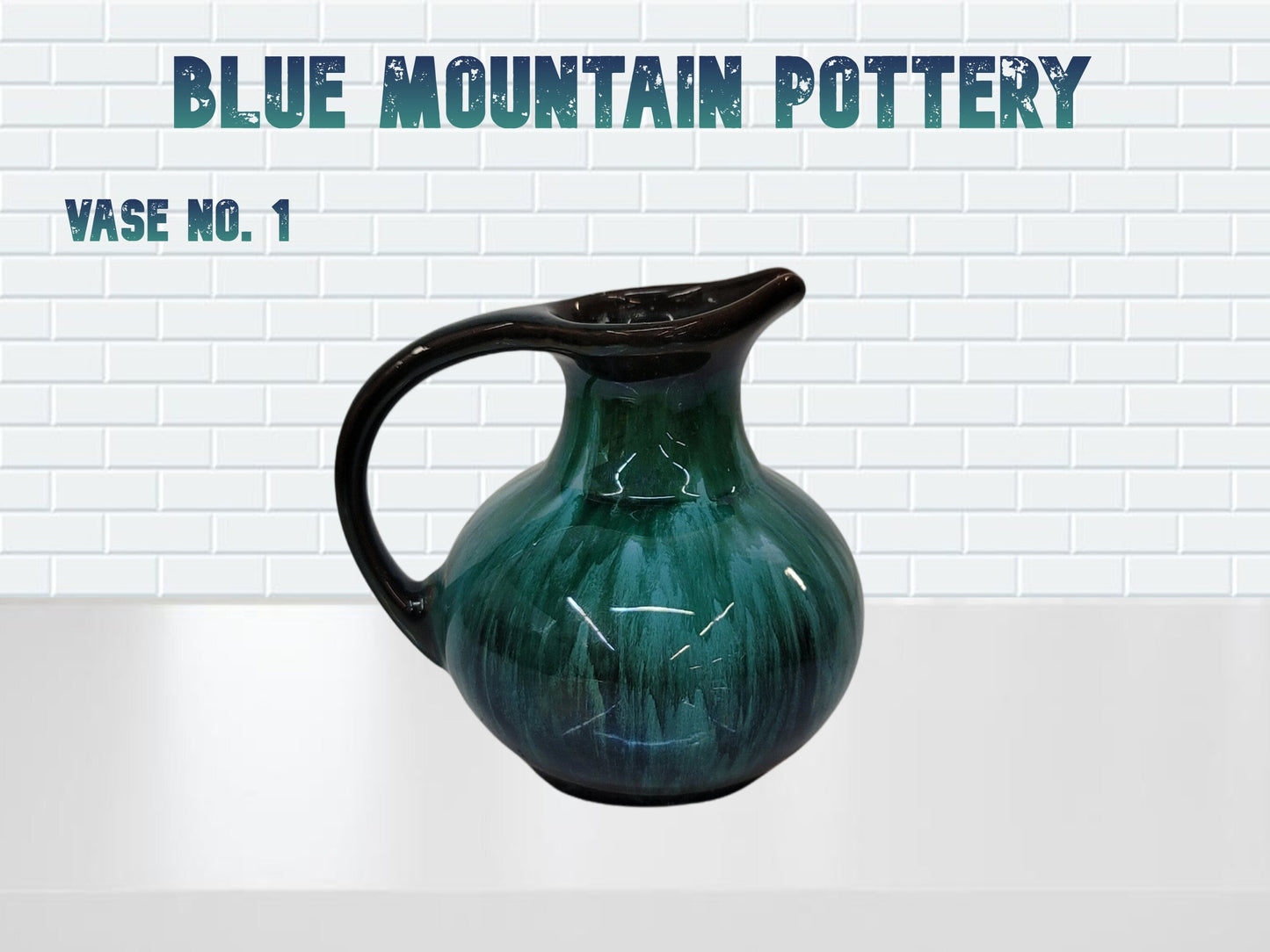 blue mountain pottery vases