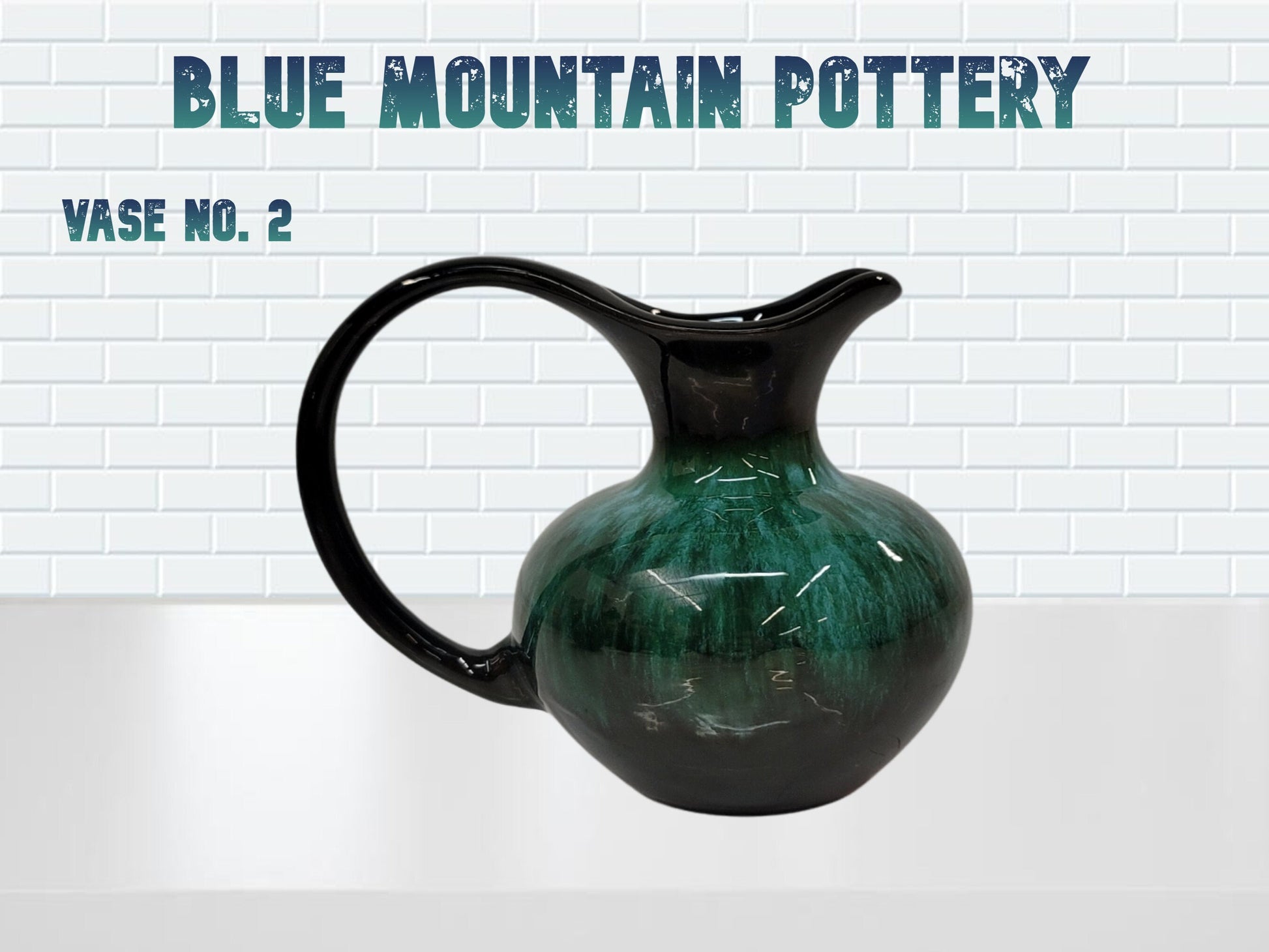 blue mountain pottery vases